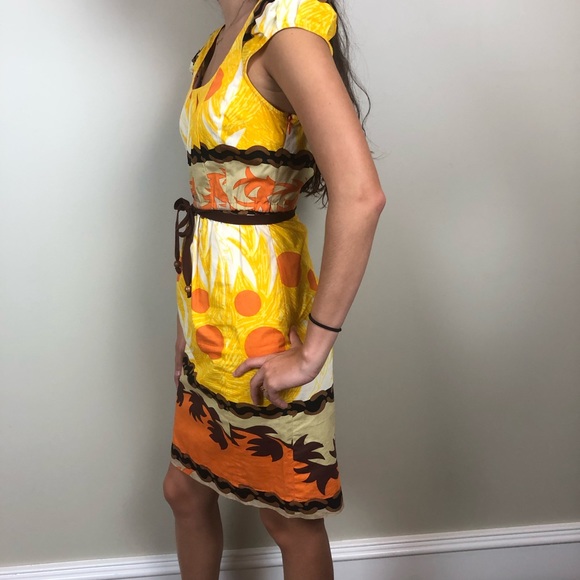 Anthro Plenty by Tracy Reese Cap Sleeve Mini - Picture 2 of 6